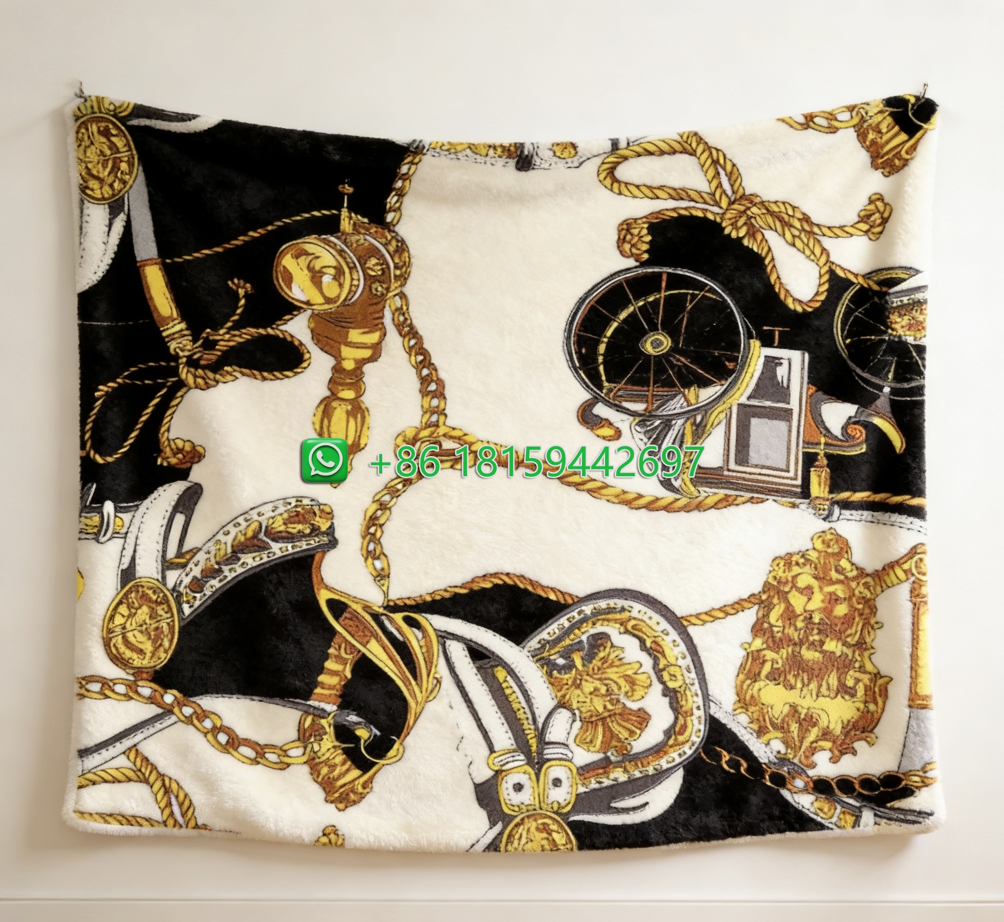 Hermes Throw Blankets